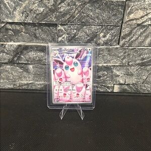 Pokémon Wigglytuff 105/094 Illustration Rare Holo from Phantasmal Flames 🔥 M/NM